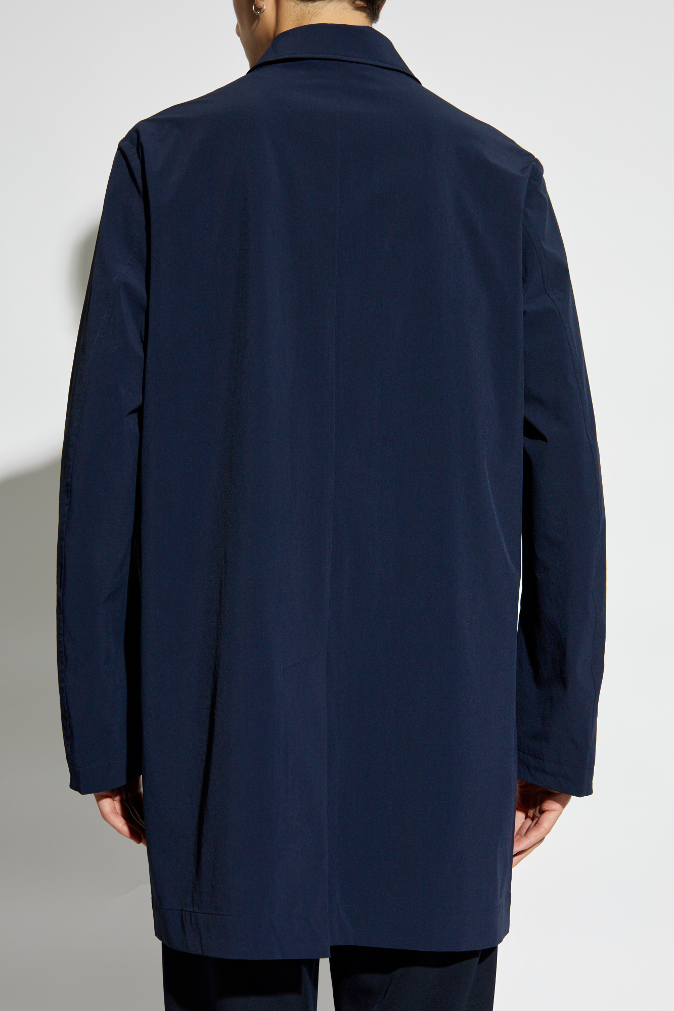 Shop Paul Smith Single-breasted Coat In Black