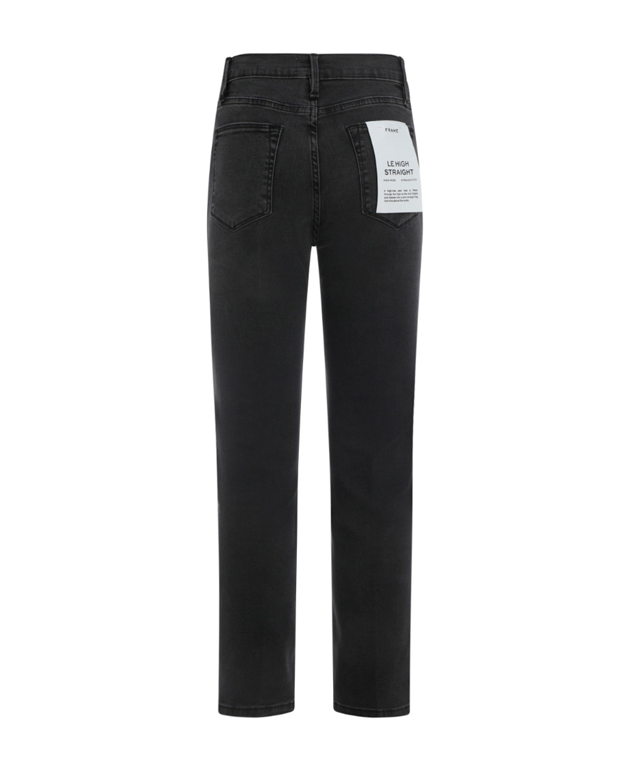 FRAME CROPPED STRAIGHT-LEG JEANS 