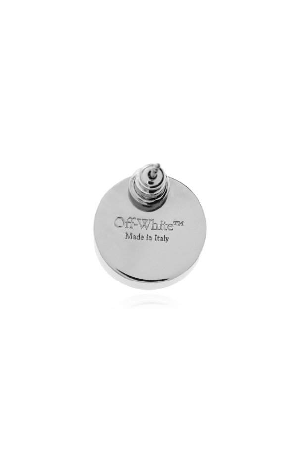 Off-white Arrows-motif Earring In Black
