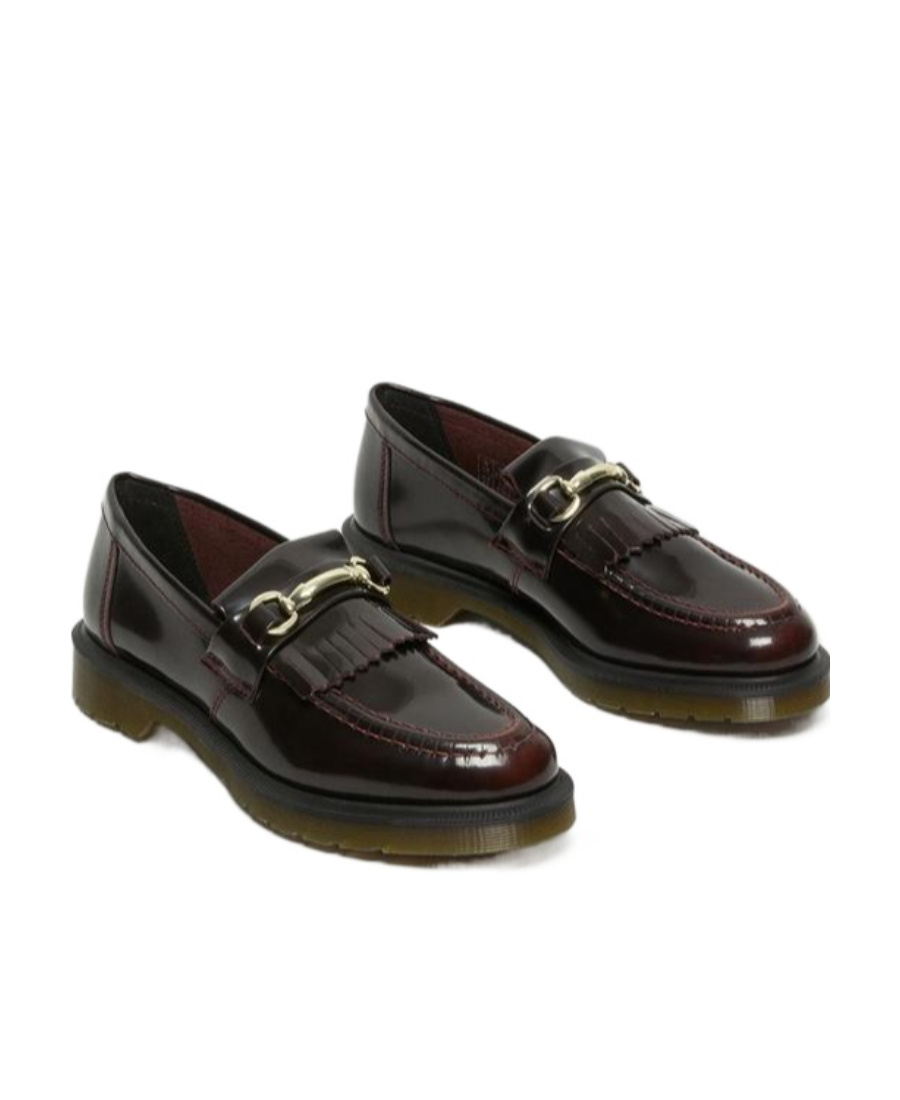 Dr. Martens Adrian Snaffle Love Shoes In Black