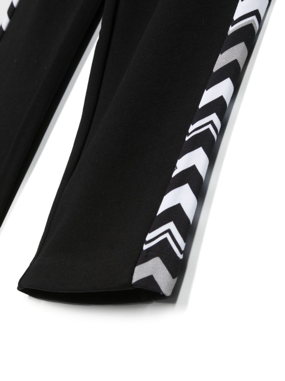 Missoni Chevron-print Track Pants In Black