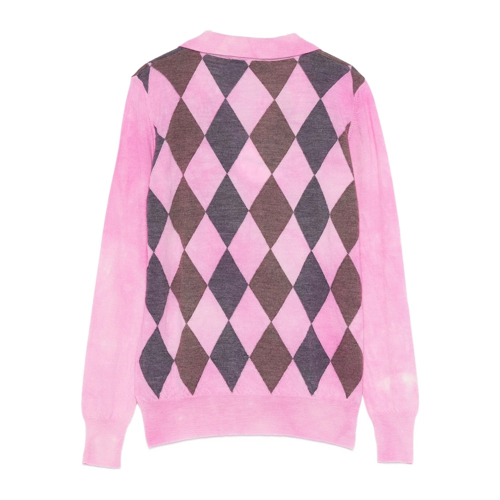 Gimaguas Rory Argyle-pattern Sweater In Pink