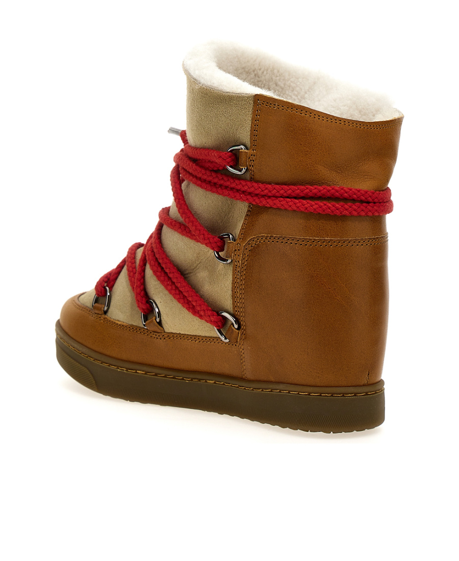 Isabel Marant Nowles Suede Ankle Boots In Brown