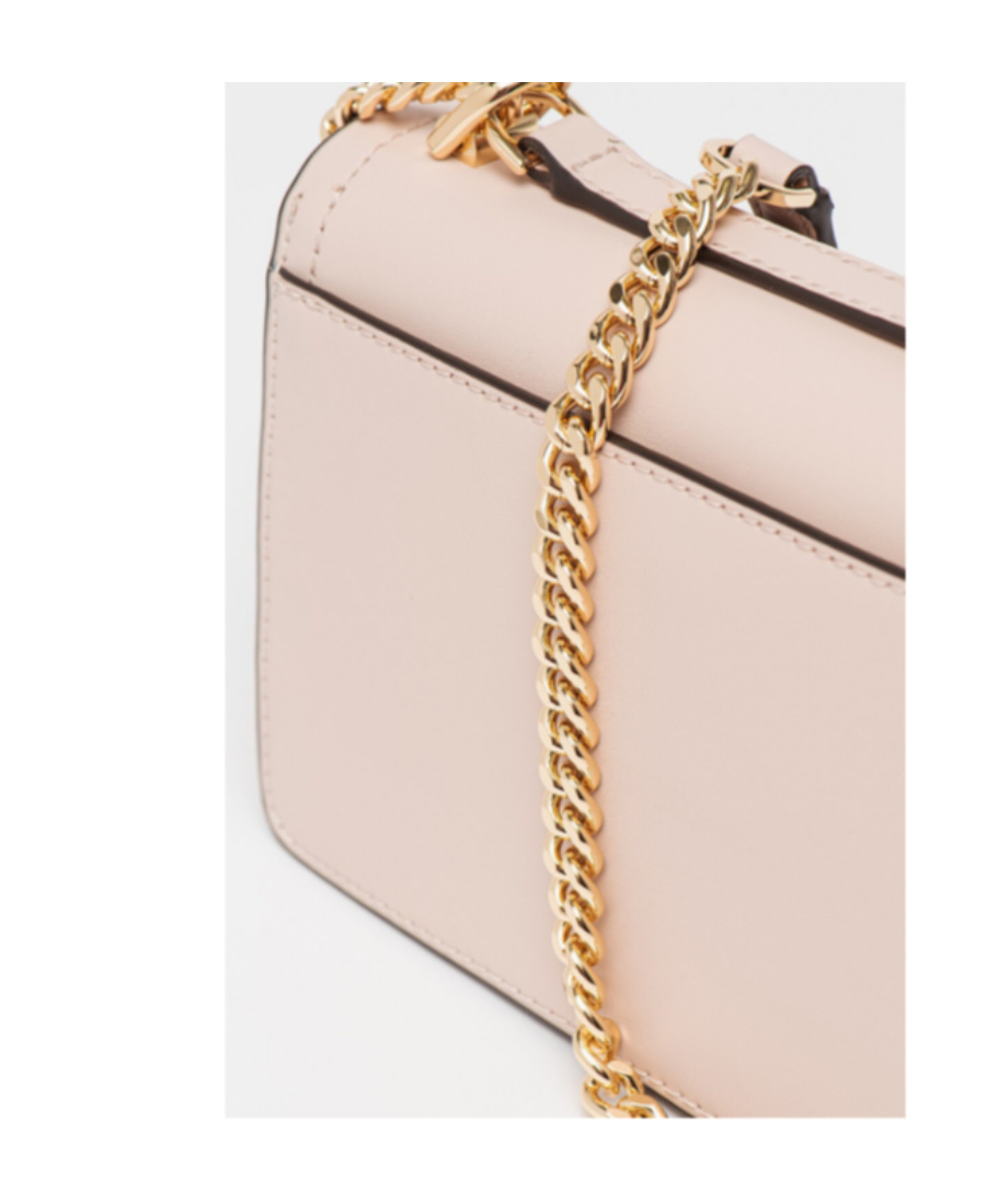 Michael Kors Heather Extra-small Shoulder Bag In Nude