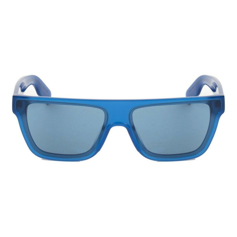 Kenzo Logo Sunglasses In Blue
