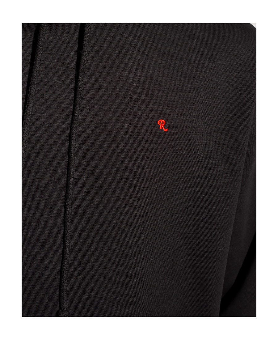 Raf Simons Synchronicity Hoodie In Black