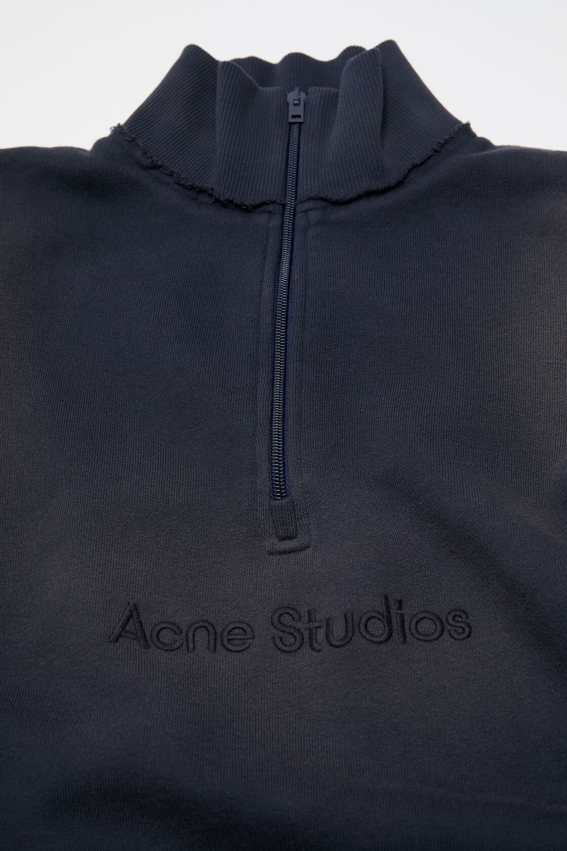 Acne Studios Long-sleeved Sweater In Black