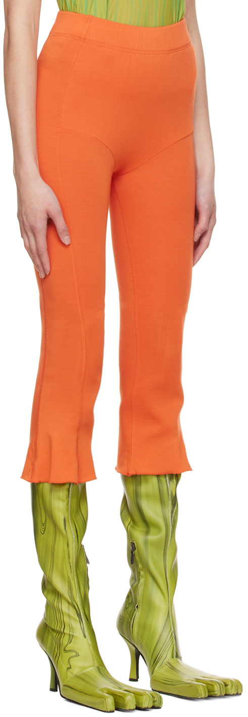 Avavav Orange 3/4 Apartment Trousers In Red