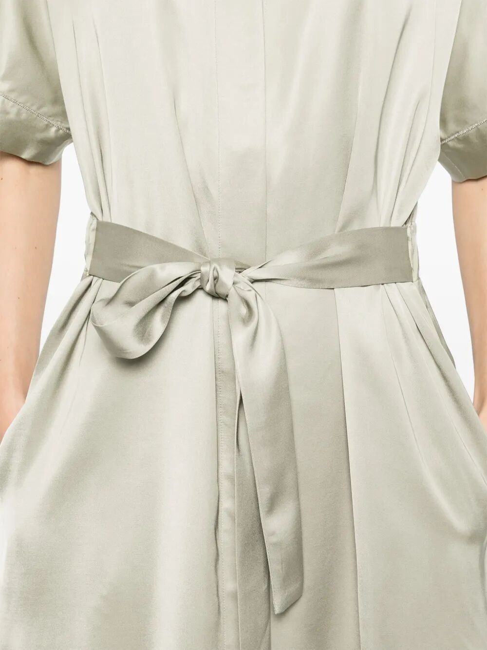 Peserico Satin Midi Dress