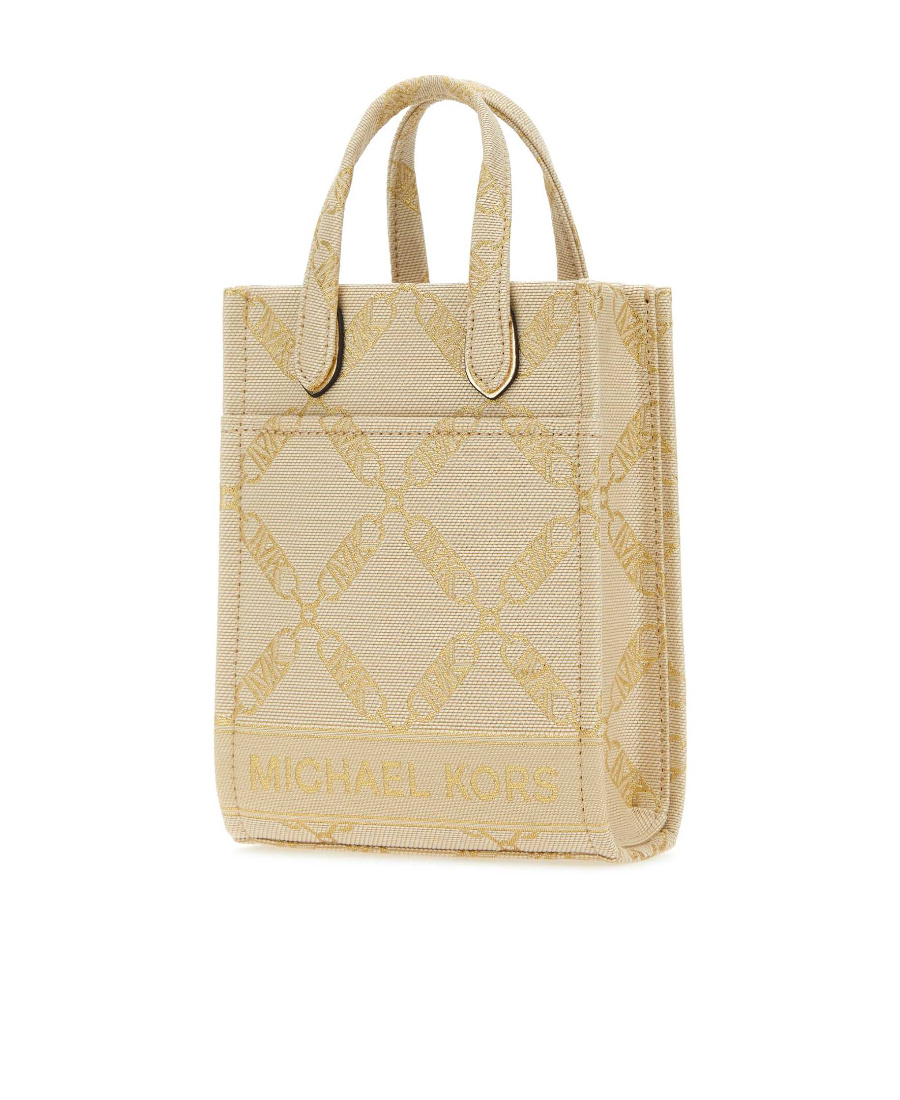 MICHAEL MICHAEL KORS LOGO-PRINT CANVAS TOTE BAG