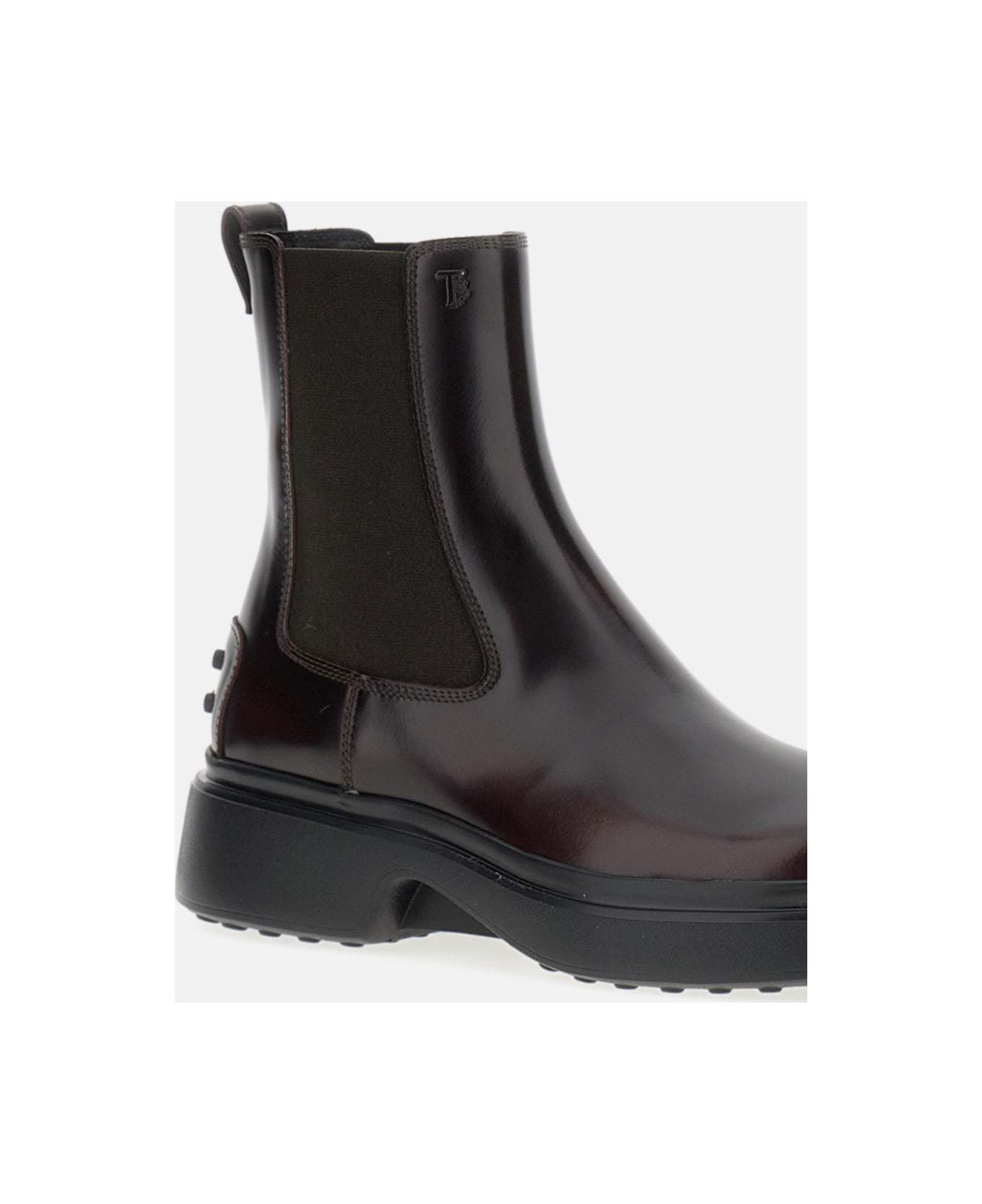 Tod's Chelsea Ankle Boots In Brown