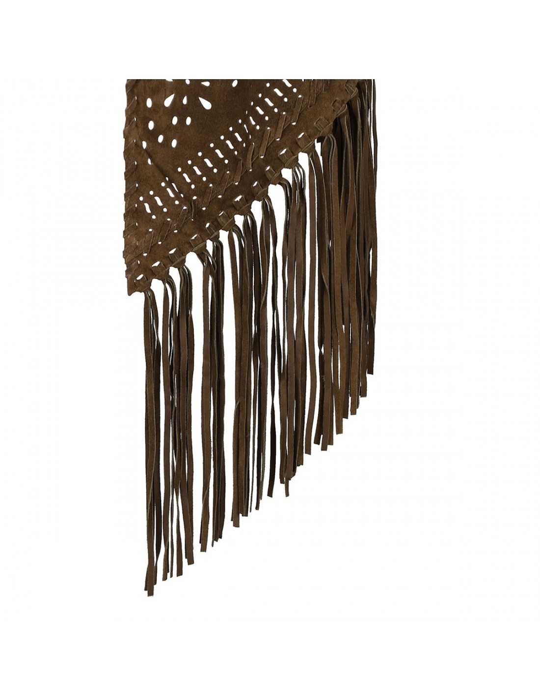 Isabel Marant Fringed Cloak In Black