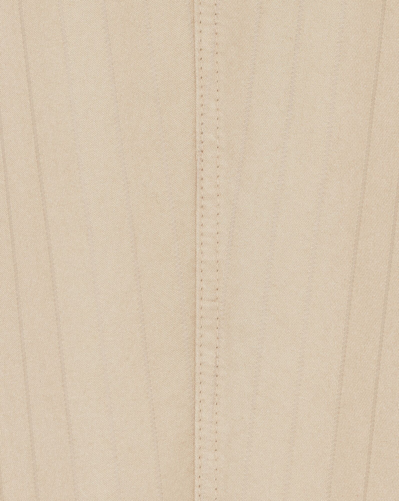 Saint Laurent Pinstripe-print Silk Trousers In Nude