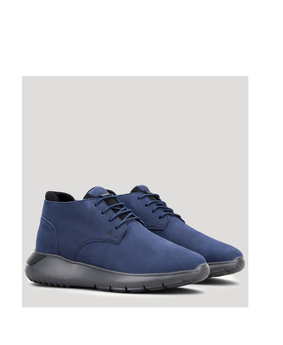 Hogan Interactive³ Desert Boots In Blue