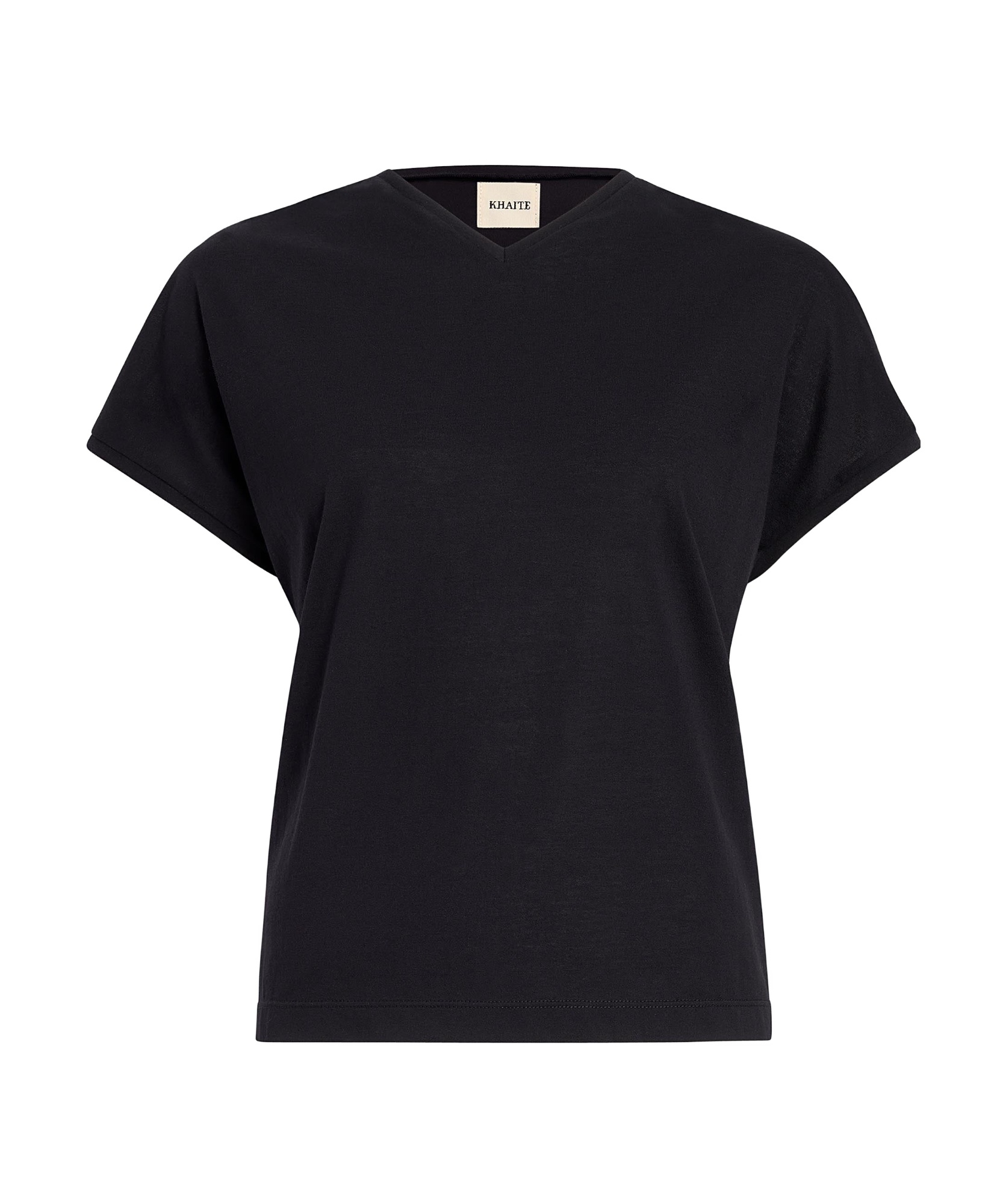 Khaite Mae Short-sleeved T-shirt In Black