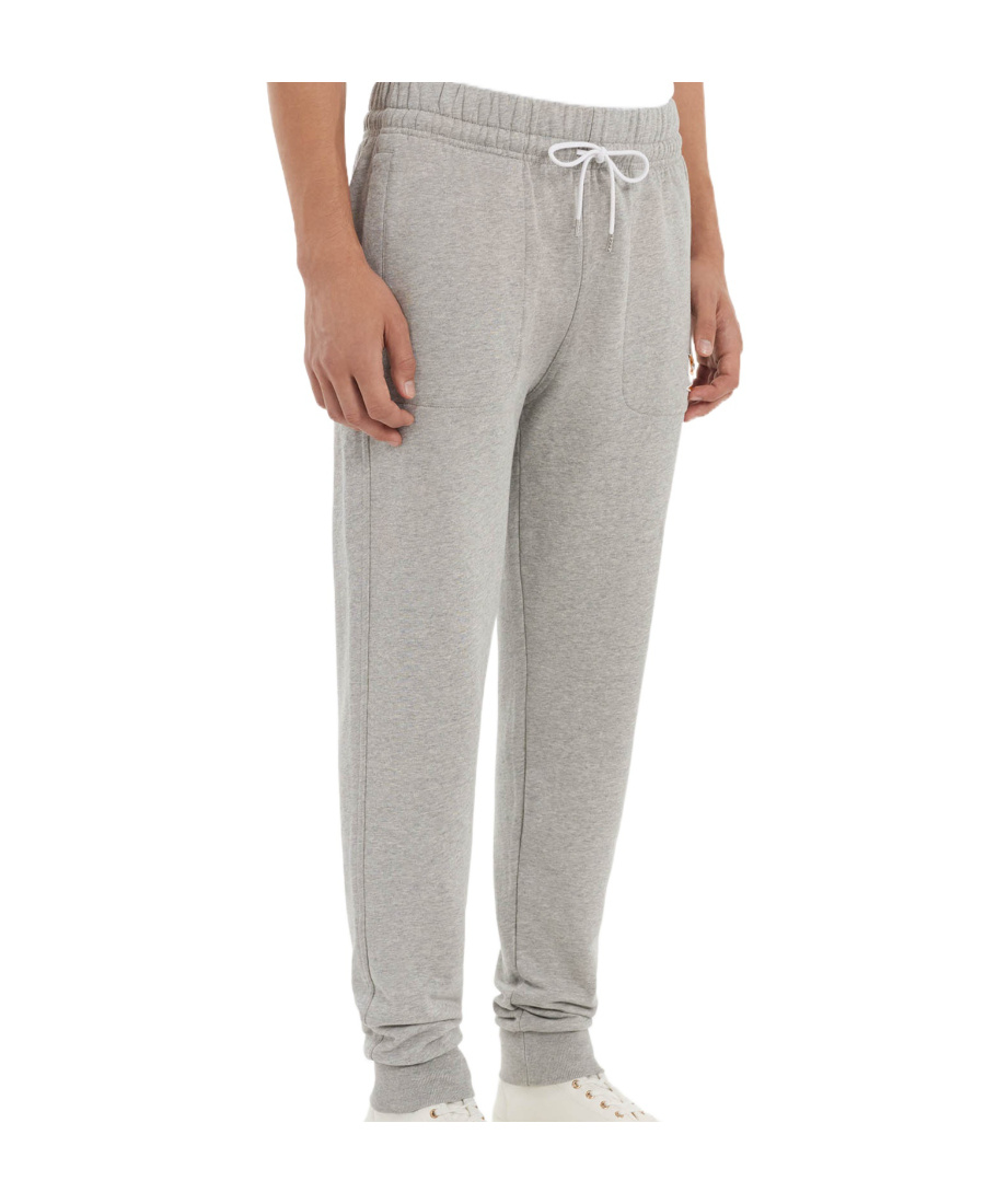 Maison Kitsuné Chillax Fox Tapered Track Pants In Gray