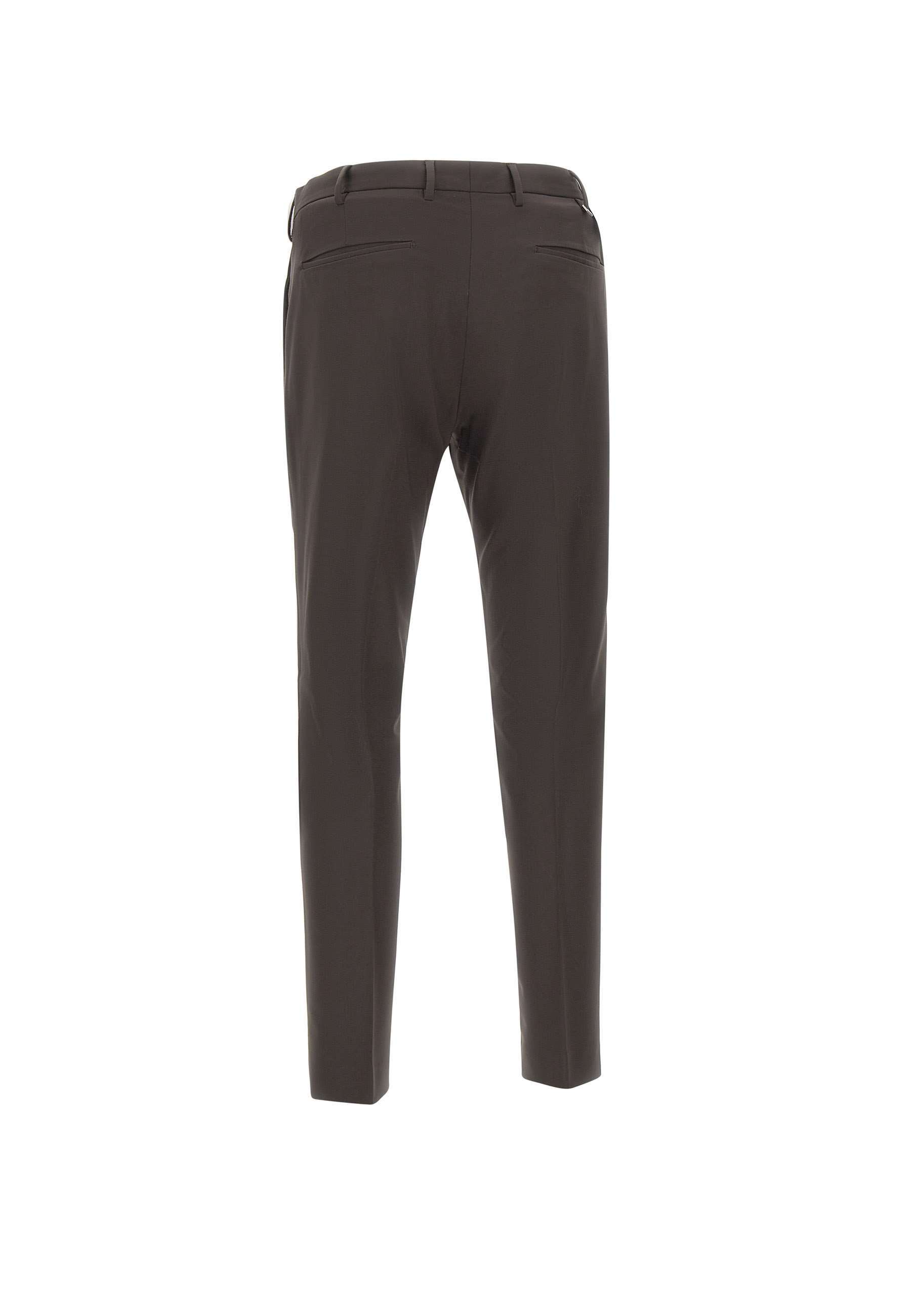 Pt Torino Belt Loop Casual Pants In Brown