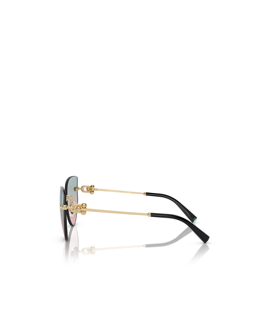 Tiffany & Co Geometric Frame Gradually Changing Sunglasses In Gray