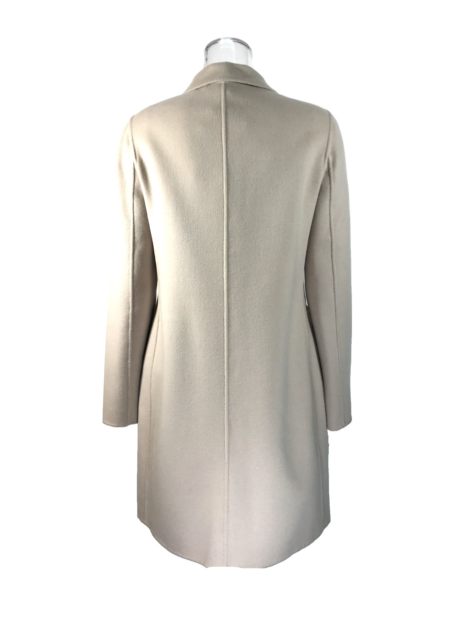Weekend Max Mara Long-sleeved Coat In Nude