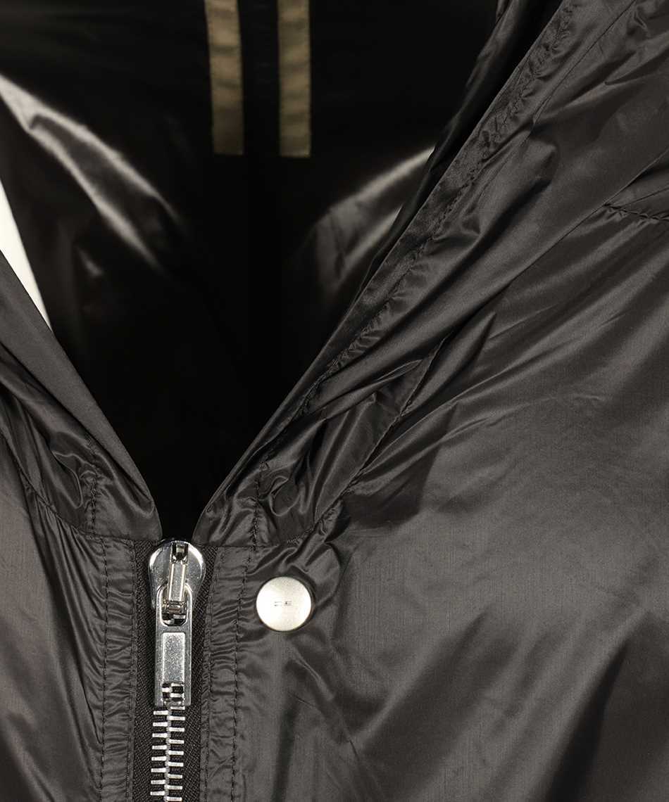 Rick Owens Drkshdw Hooded Casual Jacket In Black