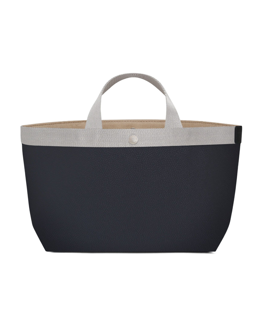 Herve Chapelier Logo Handbag In Black