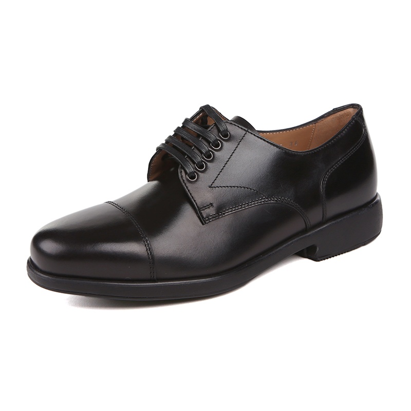 Ferragamo Larry Series Business Casual Shoes In Black