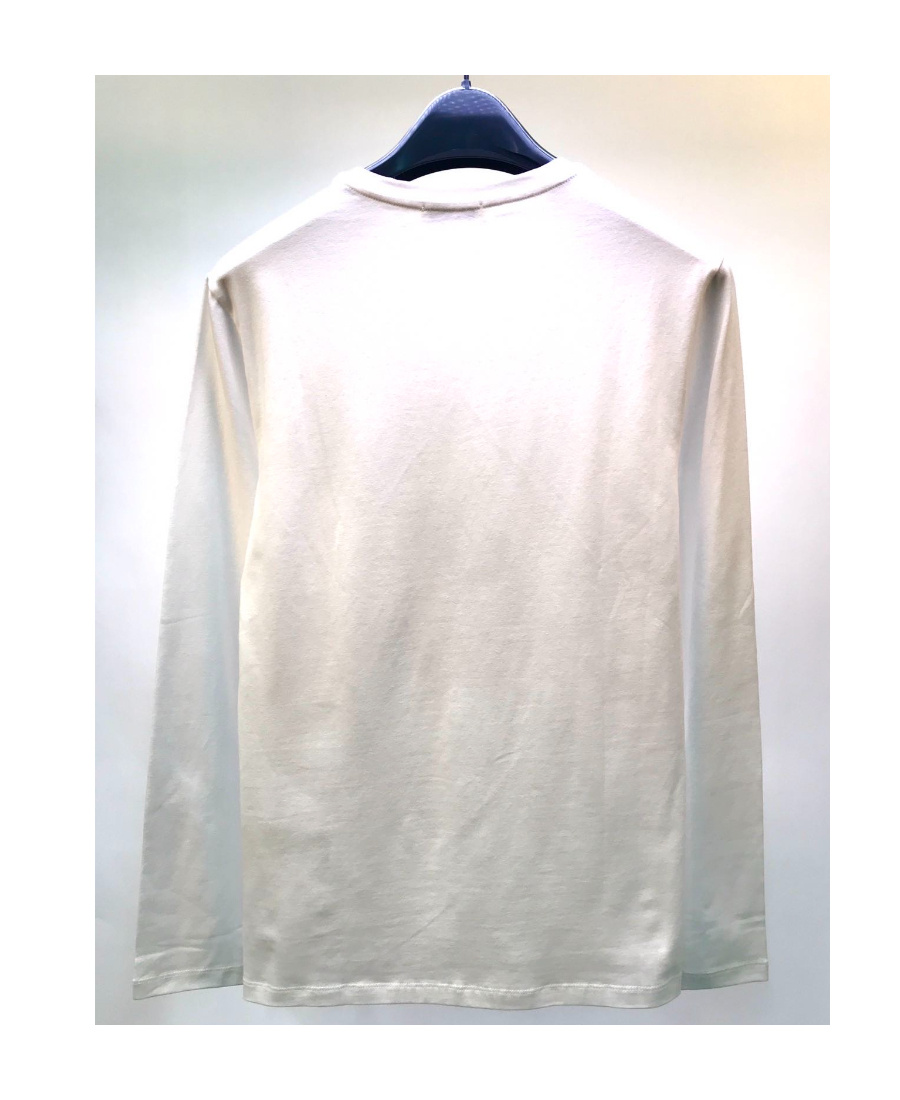 ICEBERG ROUND COLLAR AND LONG-SLEEVED T-SHIRT