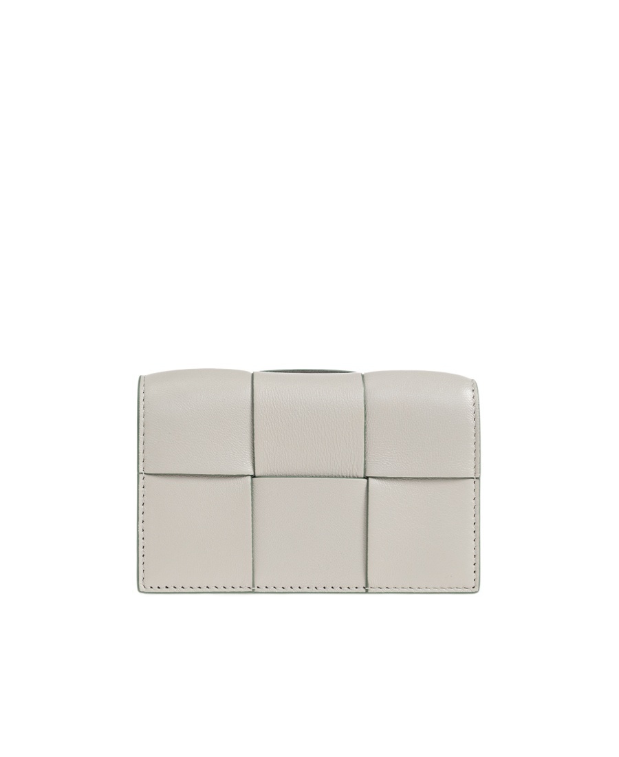 Bottega Veneta Flip Card Bag In White