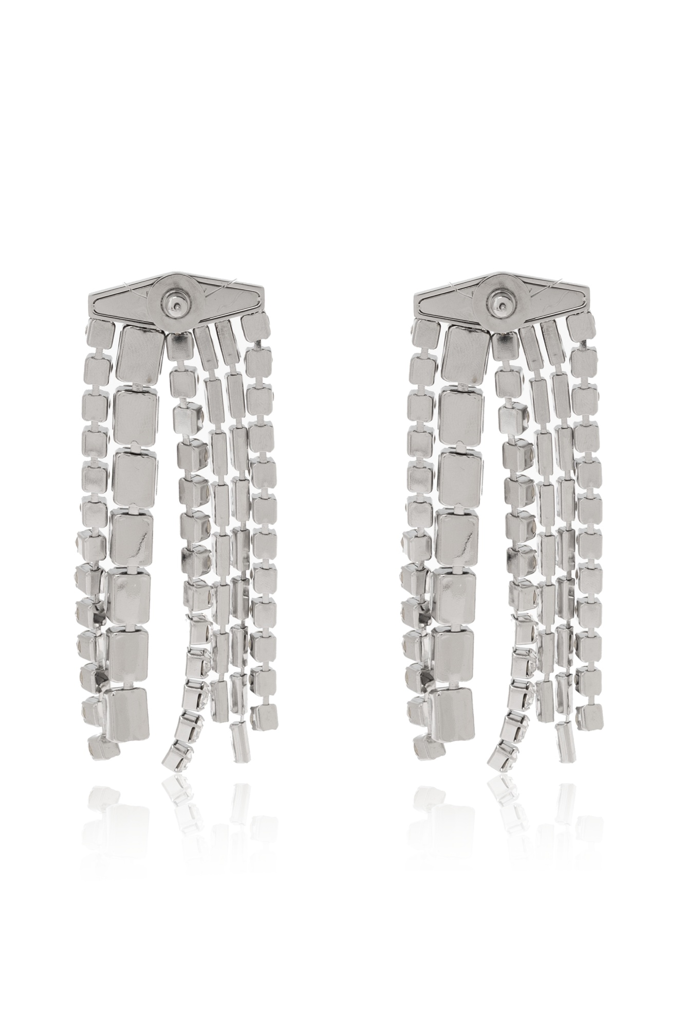 Jimmy Choo Zandra Earrings In White