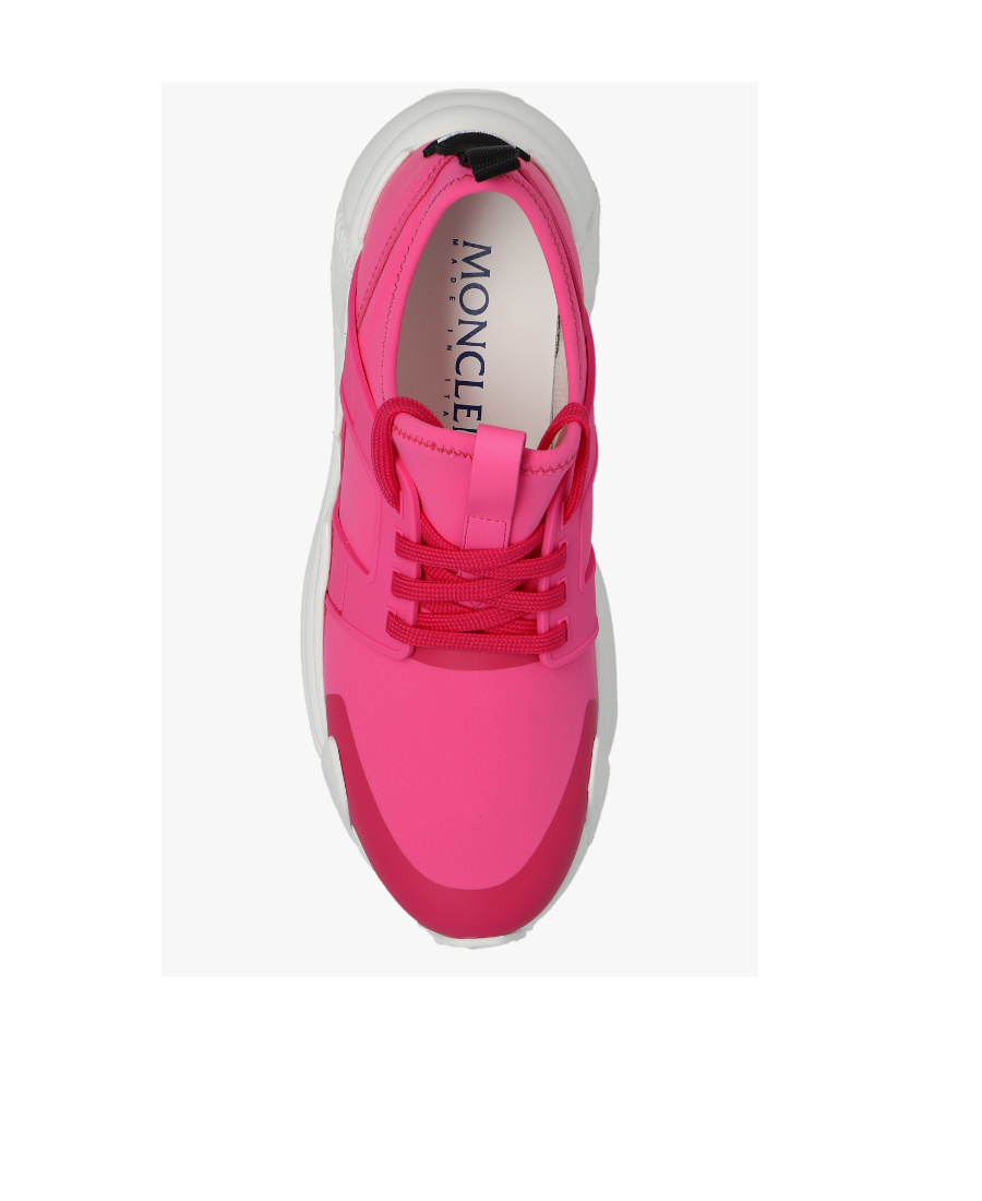 Shop Moncler Lunarove Low-top Sneakers In Red