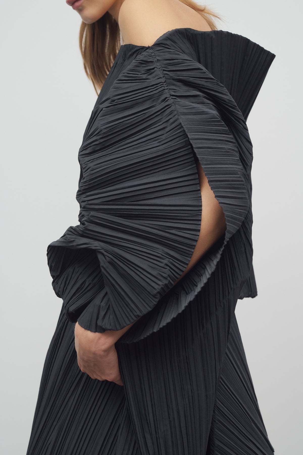 The Row Asymmetrical Top In Black