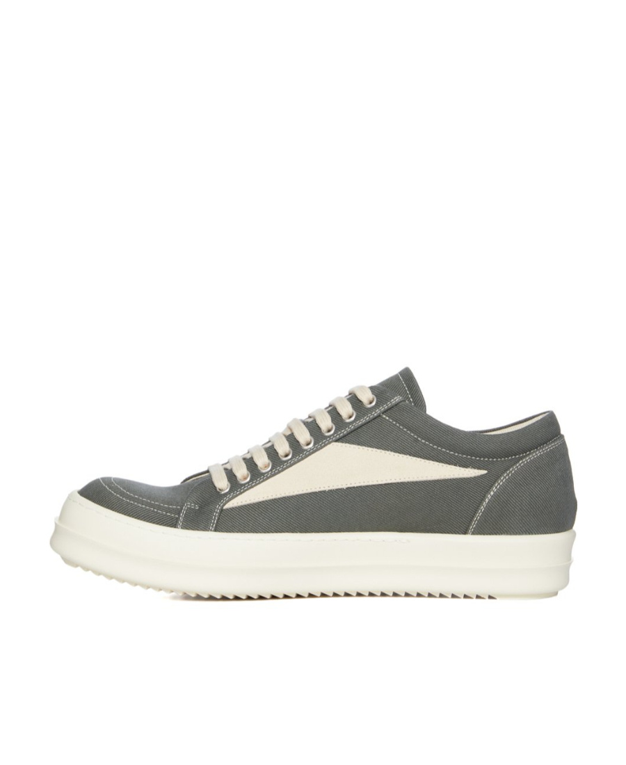 Rick Owens Drkshdw Vintage Low-cut Sneakers In White