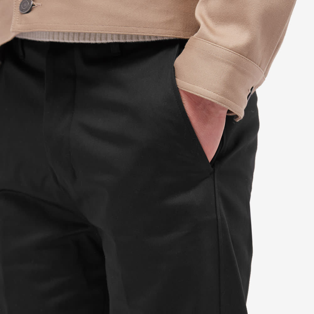 Shop Ami Alexandre Mattiussi Tailored Straight-leg Trousers In Black
