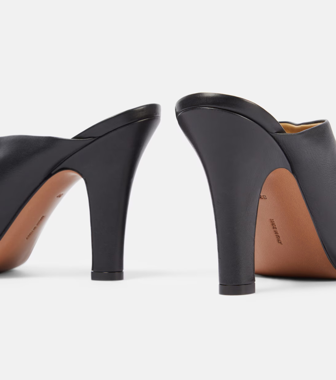 The Row Signum 90 High Heel Sandals In Black