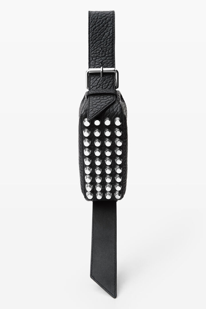 Alexander Wang Small Rich Shoulder Bag In Black