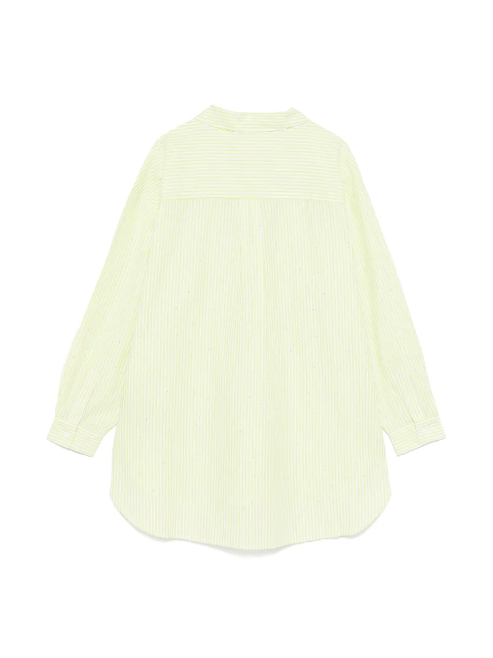 Douuod Pinstripe Shirt In White