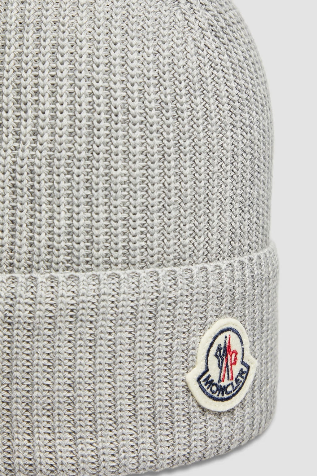 Moncler Rimless Cap In Gray