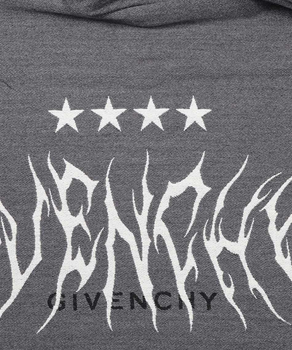 Givenchy Pattern Scarf In Black