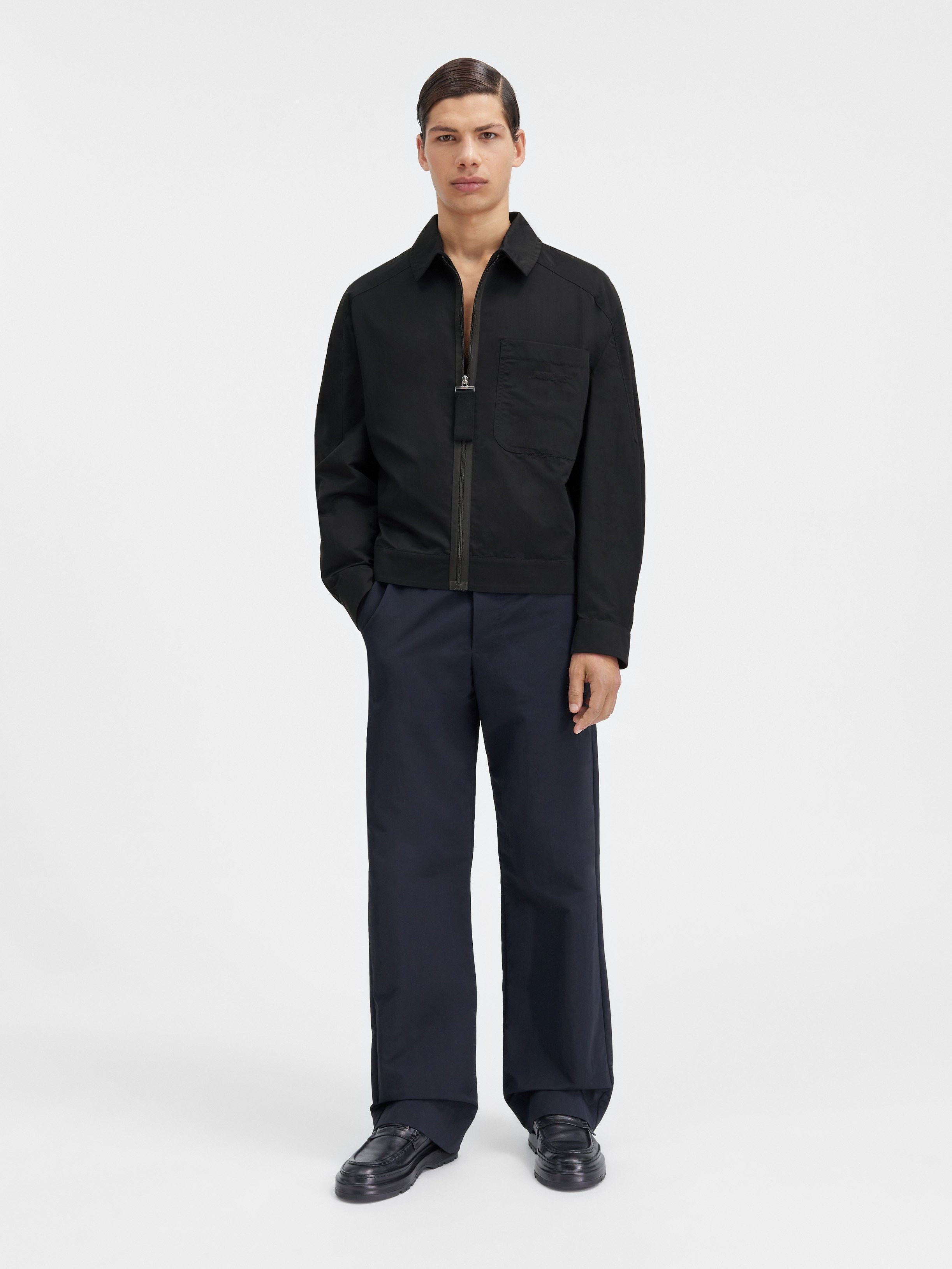 JACQUEMUS JACQUEMUS GROSGRAIN BOMBER JACKET