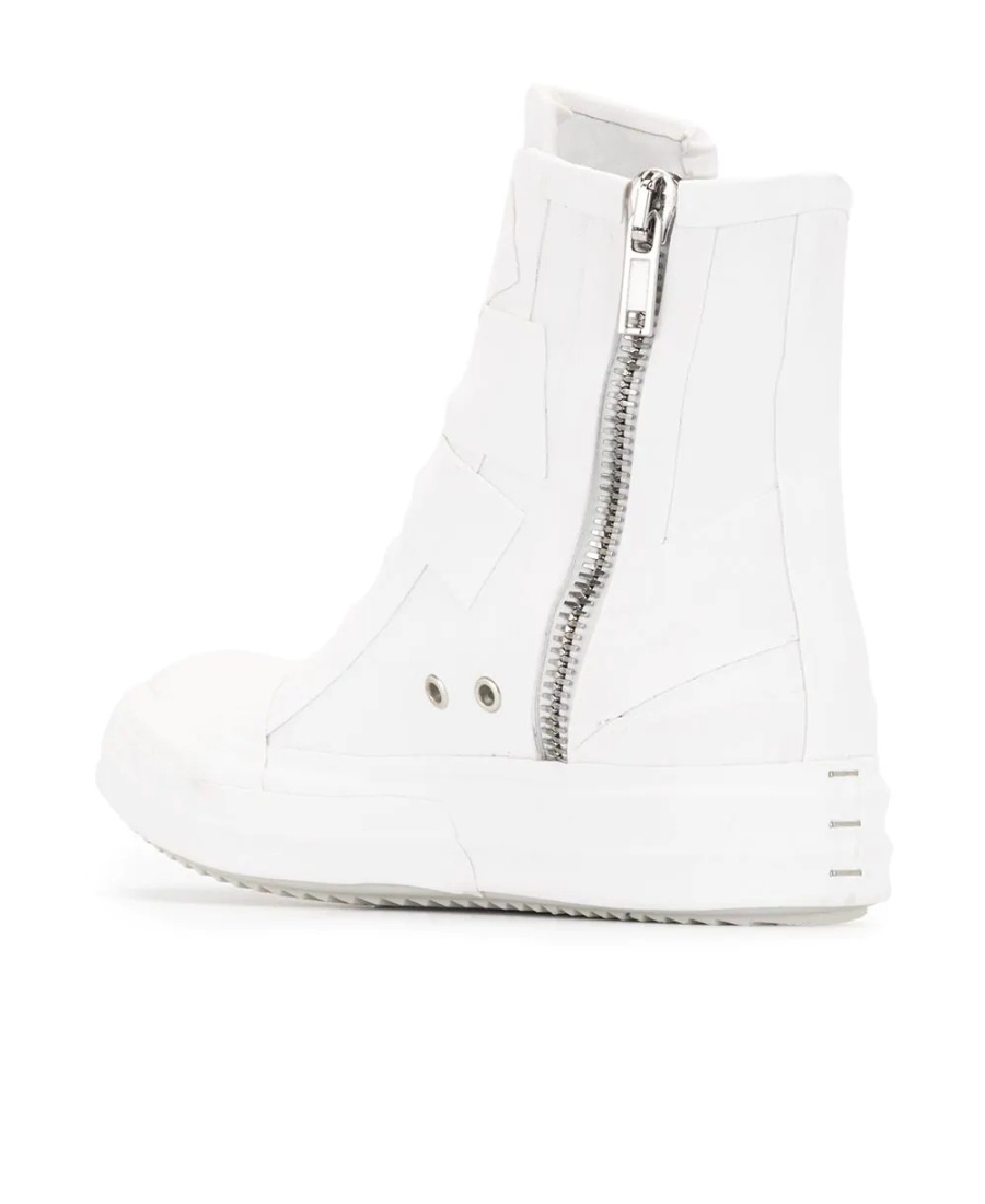 Rick Owens Performa High-top Sneakers In White