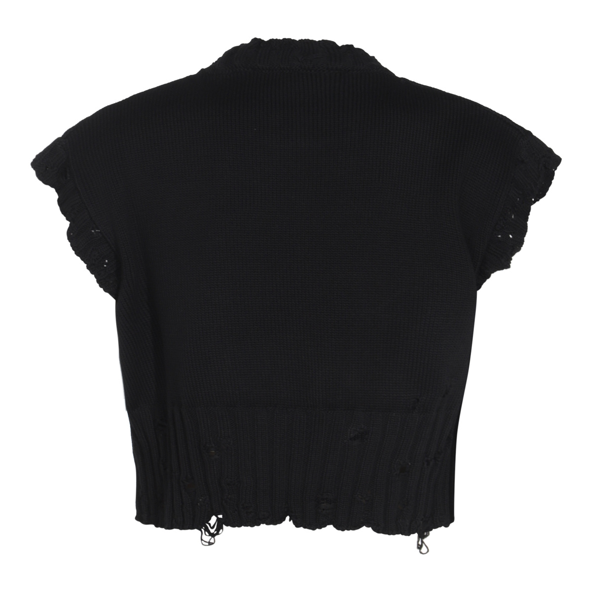 Marni Women's Sleeveless Boxy Sweater In Black