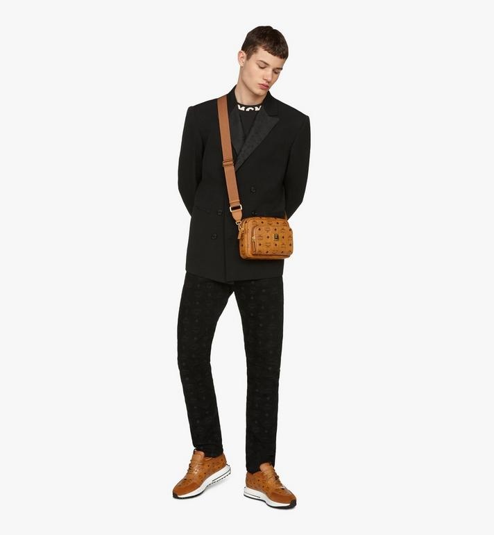 Mcm Klassic Crossbody Bag In Brown