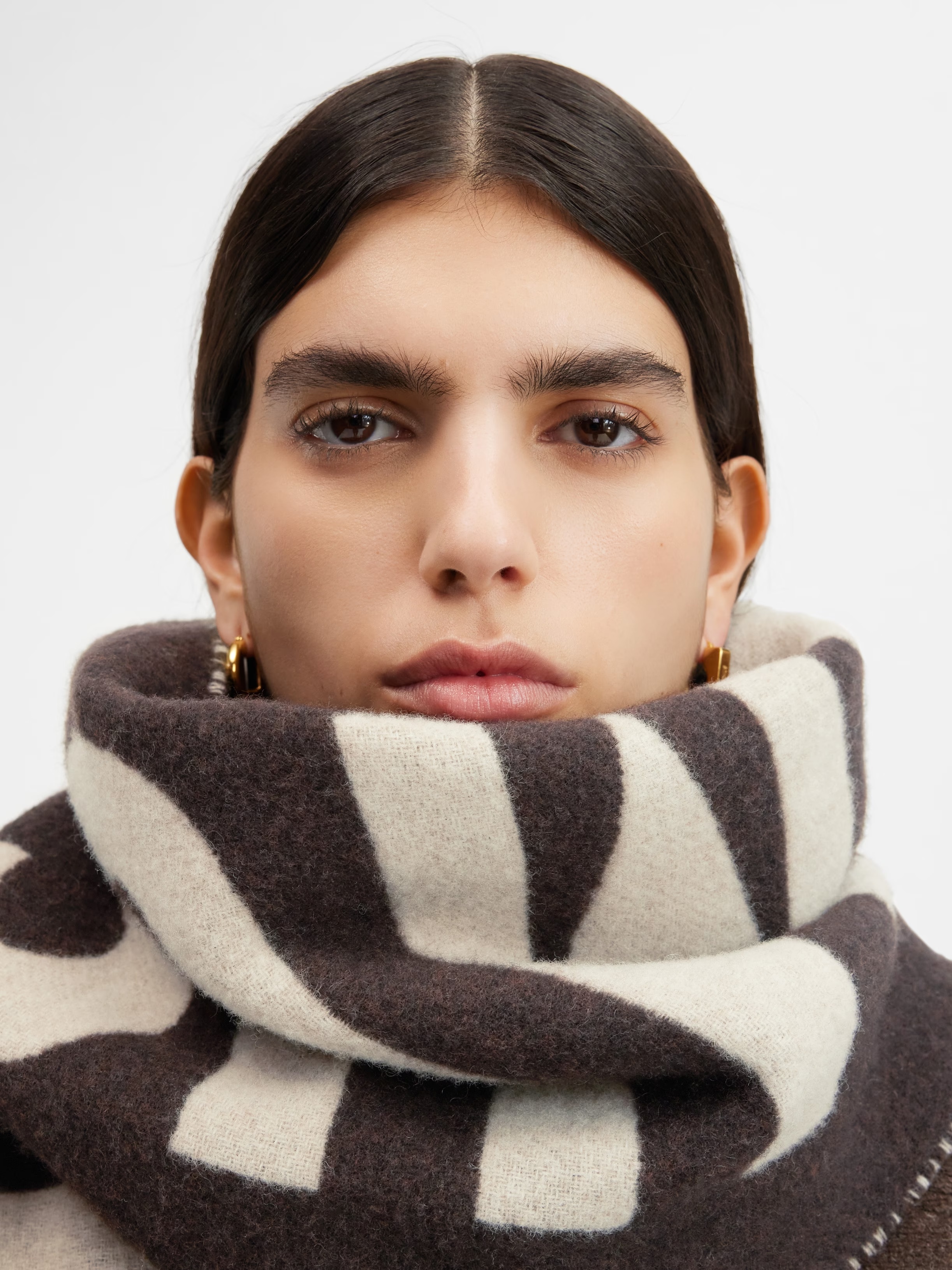 Jacquemus L'écharpe Virgin-wool Scarf In Black