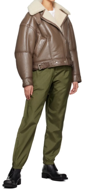 Wardrobe.nyc Drawstring Waistband Sports Pants