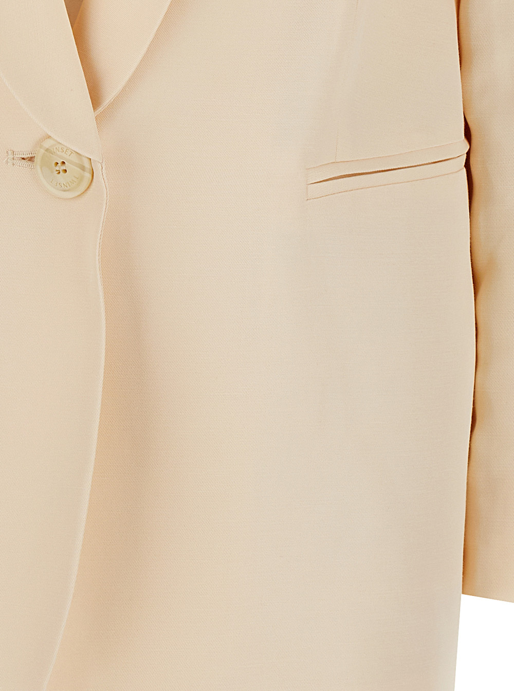 TWINSET SHAWL-LAPELS SINGLE-BREASTED BLAZER