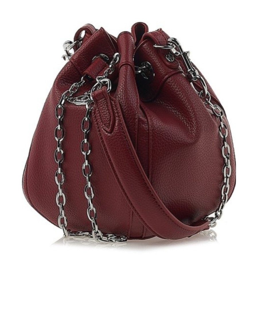 Vivienne Westwood Chain Shoulder Bag In Brown