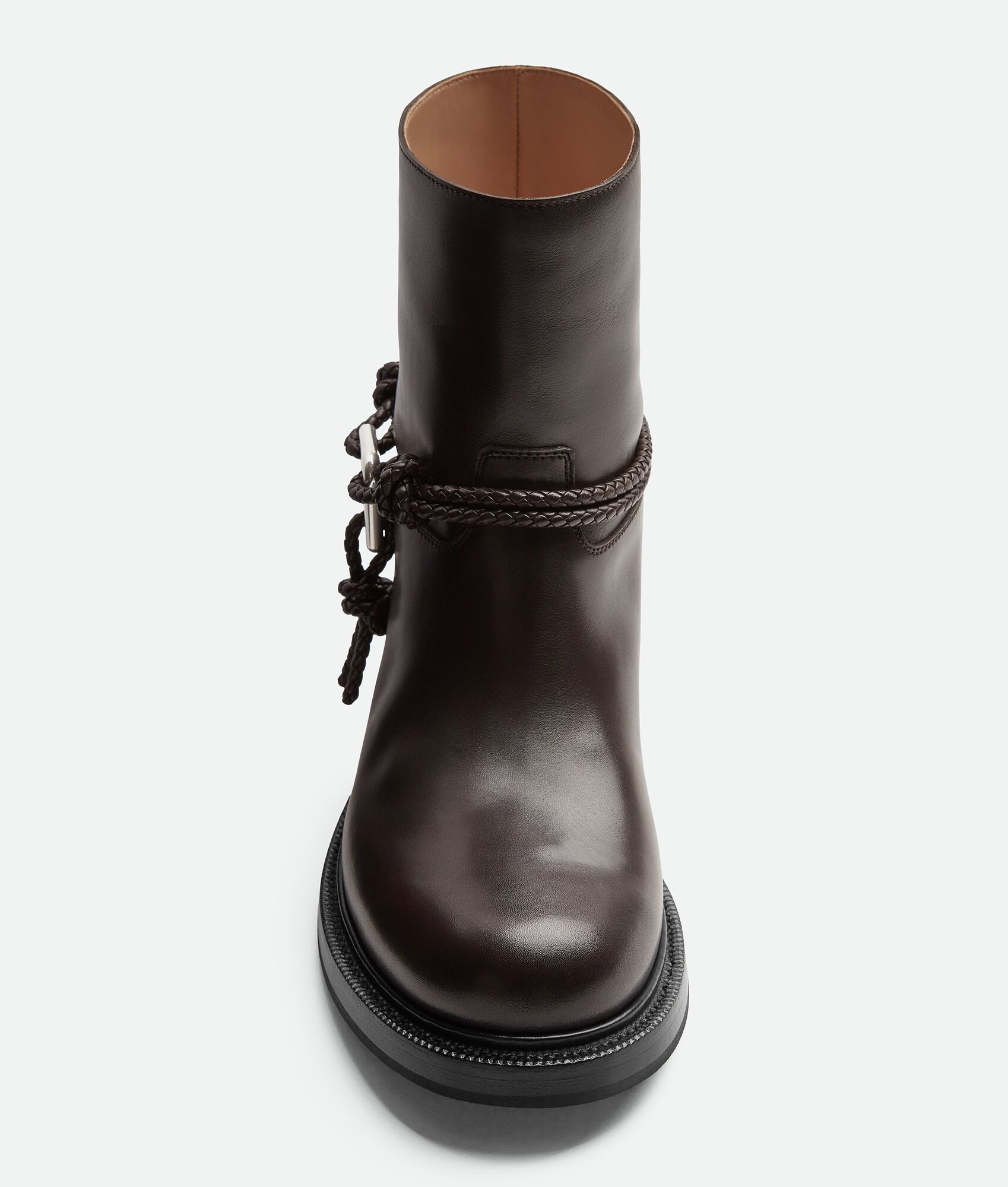 Bottega Veneta James Ankle Boot In Brown