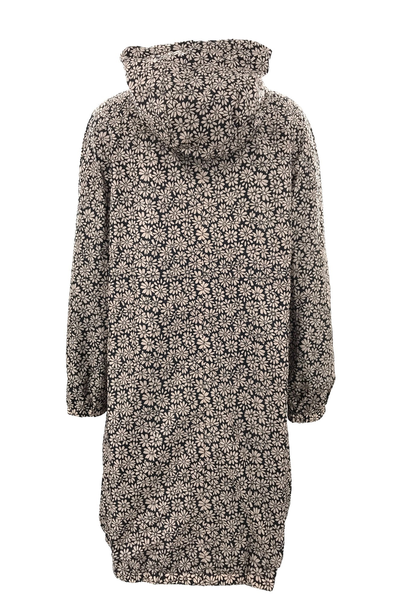 Weekend Max Mara Hooded Trench Coat In Gray