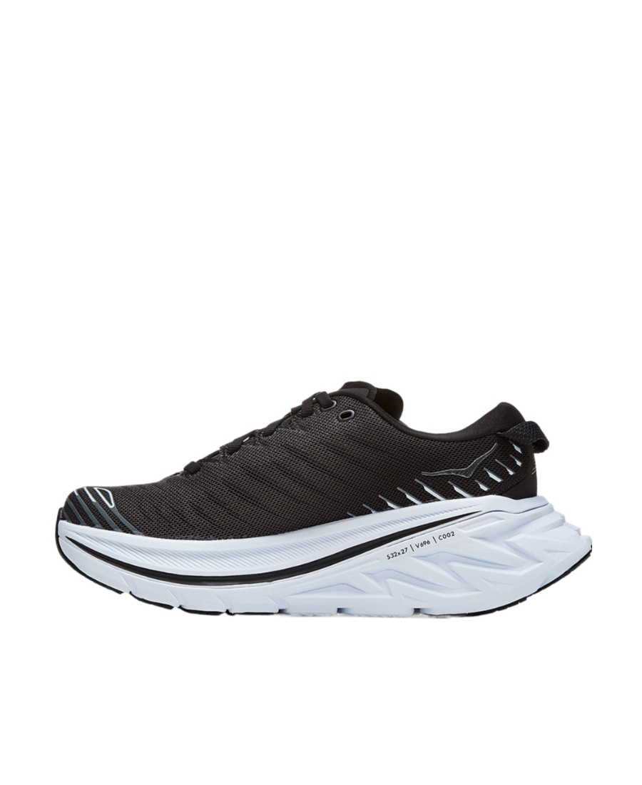 Hoka Micro-standard Sports Shoes In Black