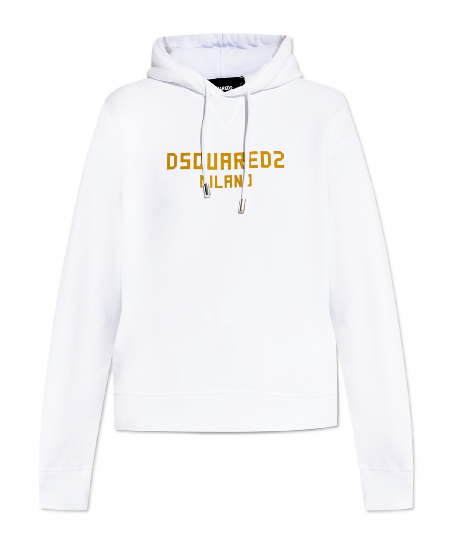 Dsquared2 Long-sleeved Sweater In White